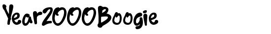 Year2000Boogie - Download Thousands of Free Fonts at FontZone.net