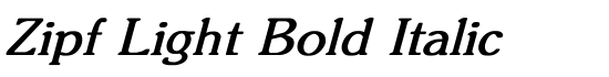 Zipf Light Bold Italic - Download Thousands of Free Fonts at FontZone.net